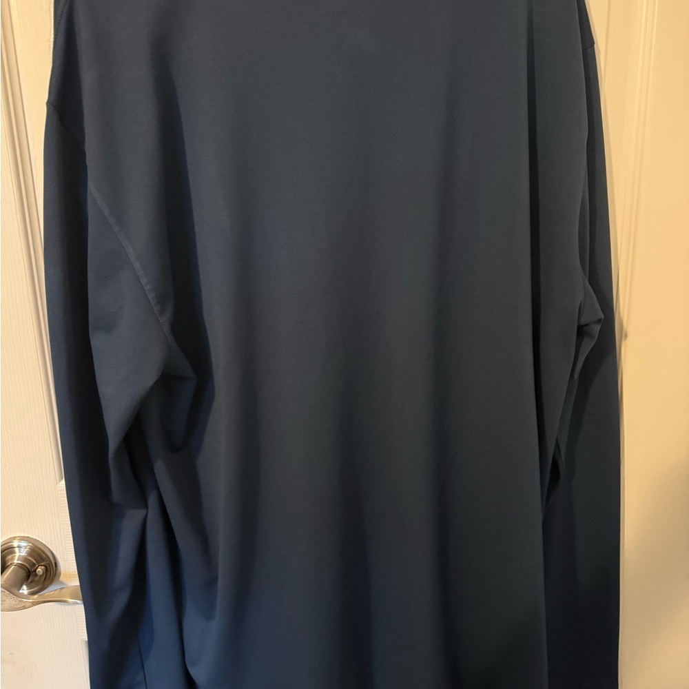 Dickies Men's Navy Long Sleeve Tee - Picture 4 of 4